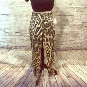 Charlotte Russe leopard leggings.